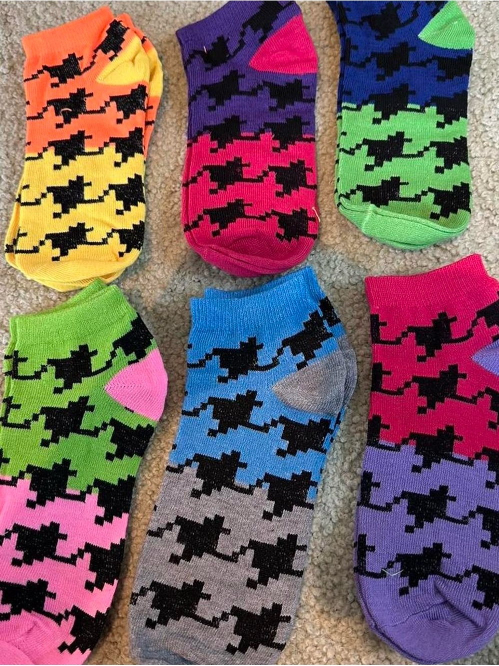 Colorful Ankle Socks - Packable Women’s Socks (Multiple Colors)
